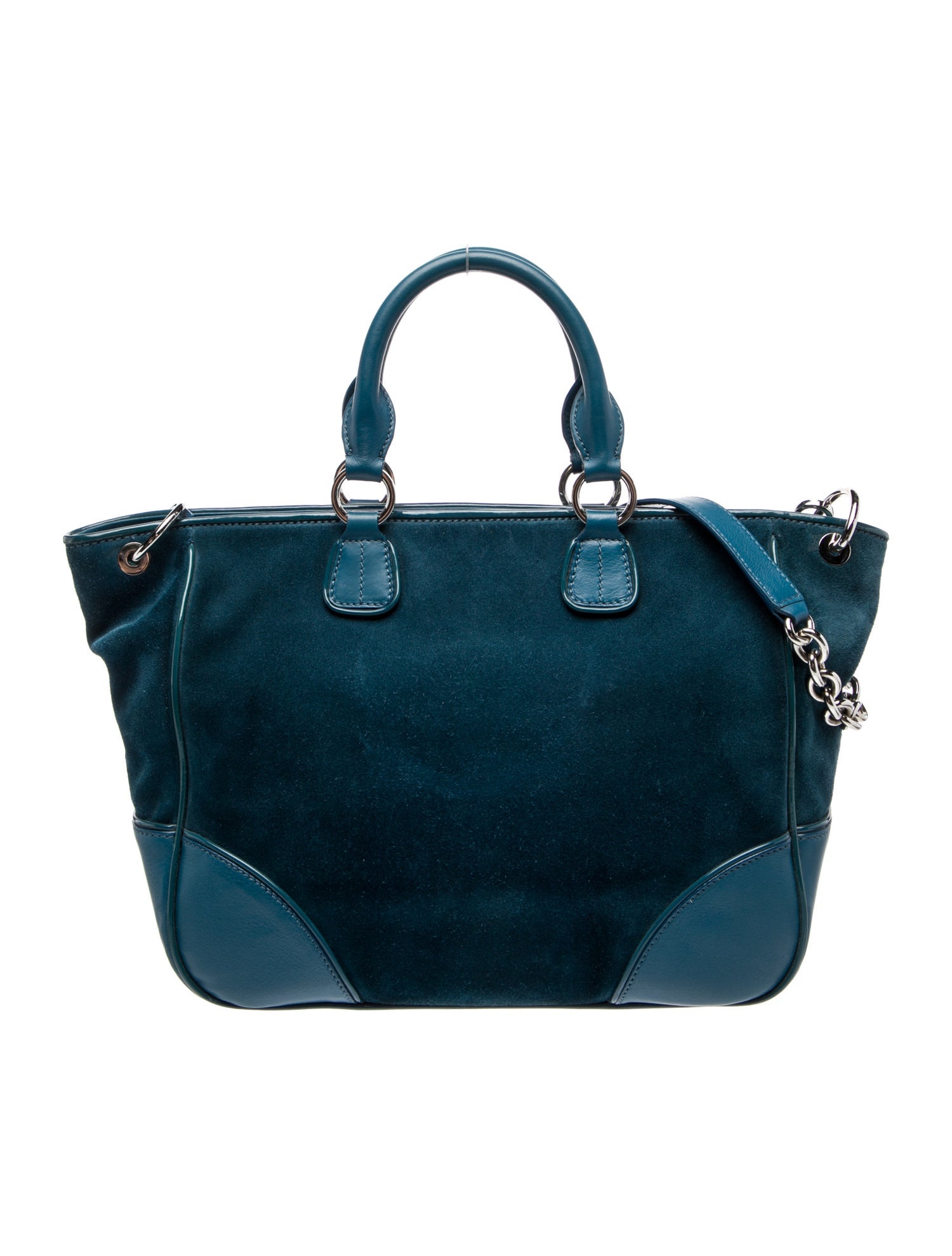 Tiffany & Co. Suede Top Handle Bag