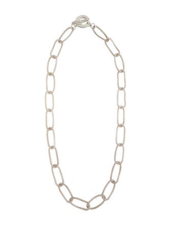 Tiffany & Co. Mesh Link Toggle Necklace