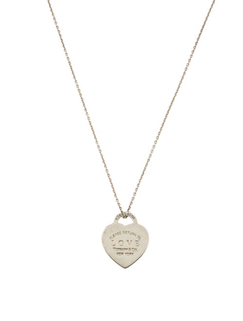 Tiffany & Co. Love Heart Pendant Necklace