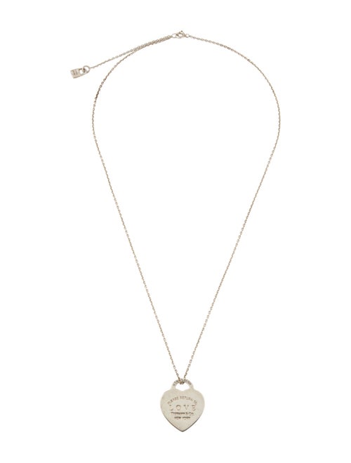 Tiffany & Co. Love Heart Pendant Necklace