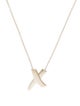 Tiffany & Co. Paloma's Graffiti X Pendant Necklace