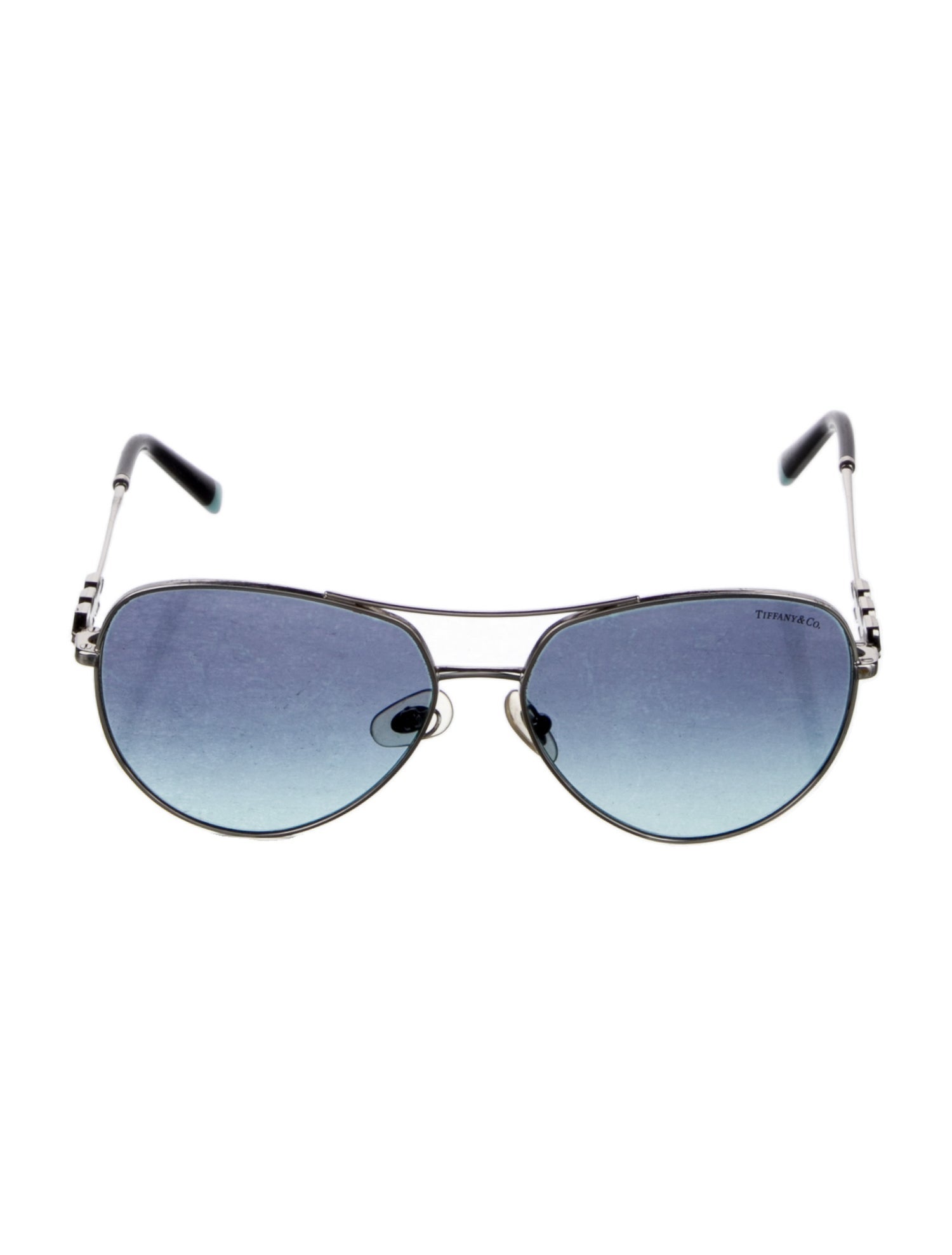 Tiffany & Co. Aviator Mirrored Sunglasses