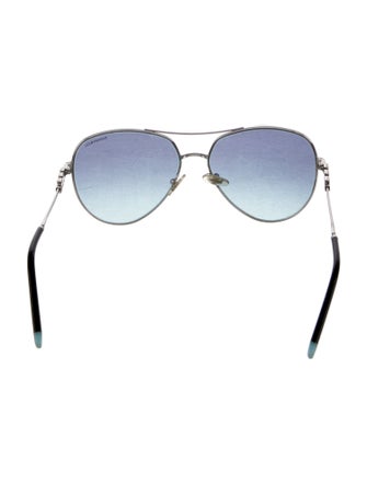 Tiffany & Co. Aviator Mirrored Sunglasses