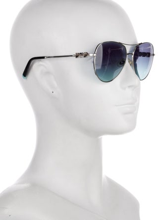 Tiffany & Co. Aviator Mirrored Sunglasses