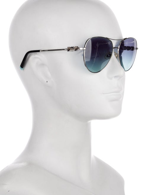 Tiffany & Co. Aviator Mirrored Sunglasses