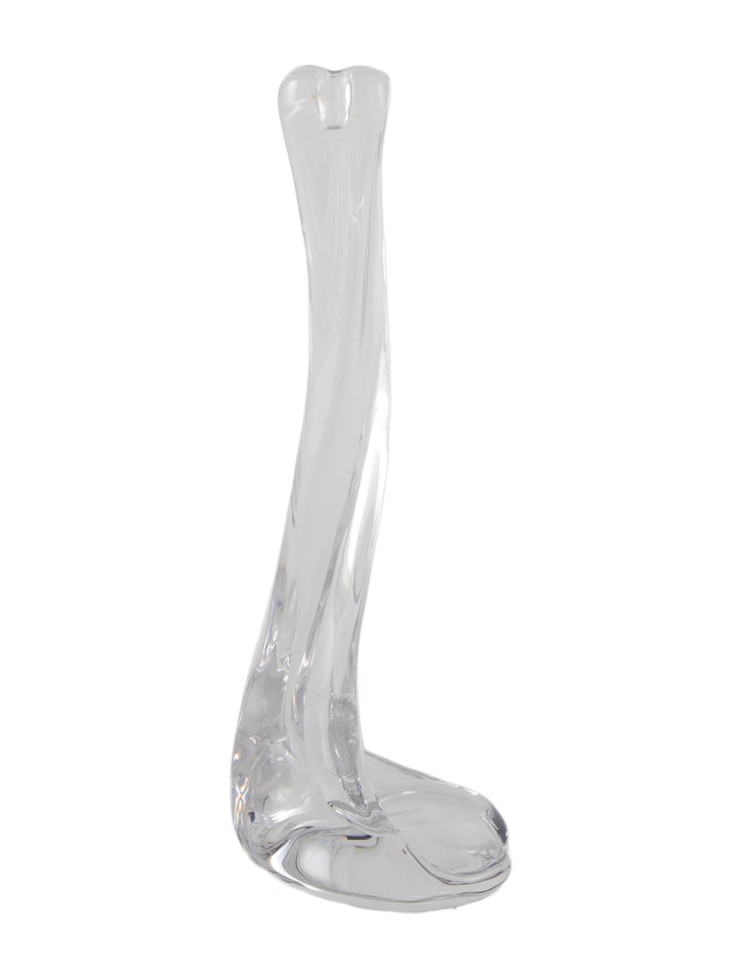 Tiffany & Co. Crystal Bone Candlestick