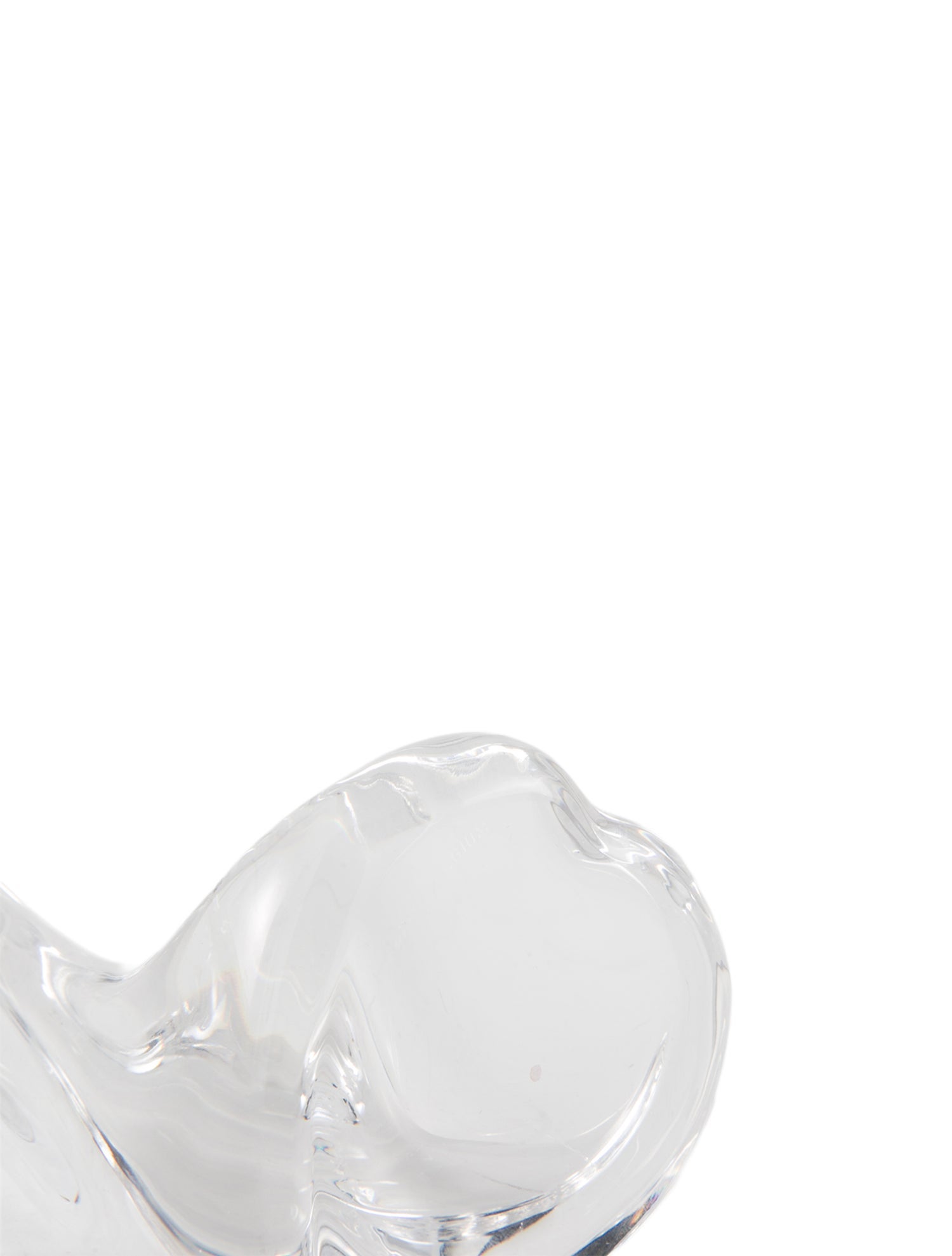 Tiffany & Co. Crystal Bone Candlestick