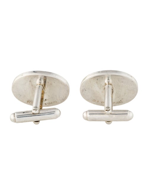Tiffany & Co. Vintage Classic Oval Cufflinks