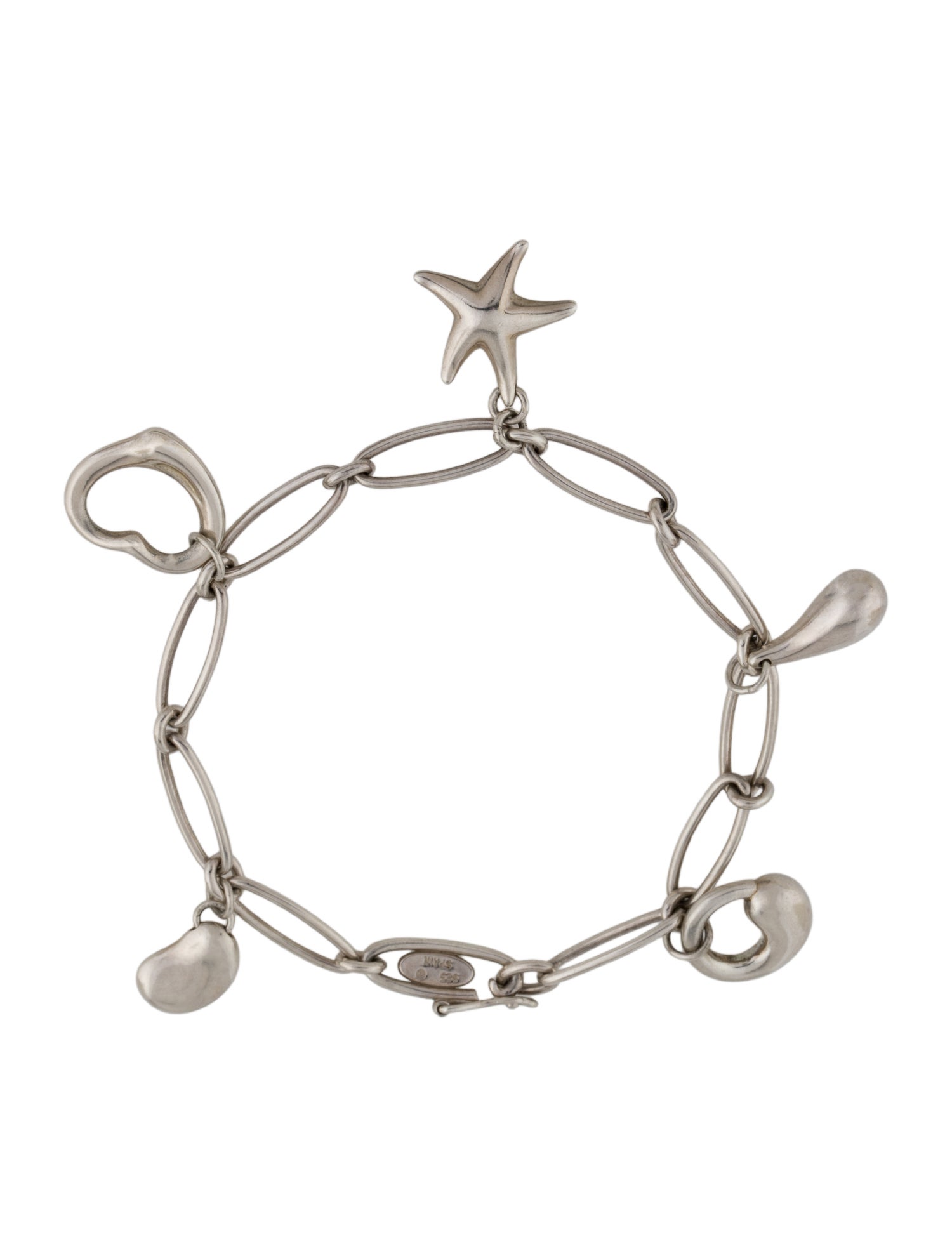 Tiffany & Co. Five Charm Bracelet