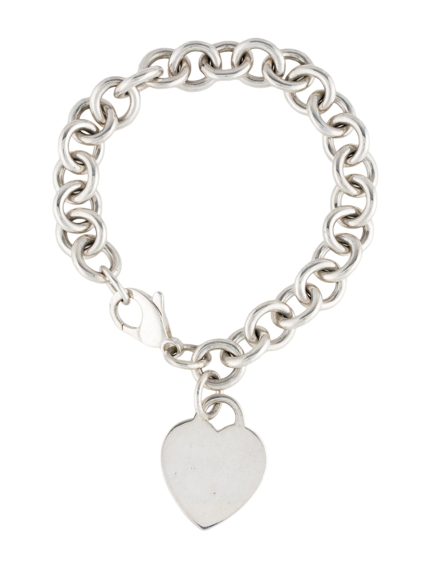 Tiffany & Co. Heart Tag Charm Bracelet