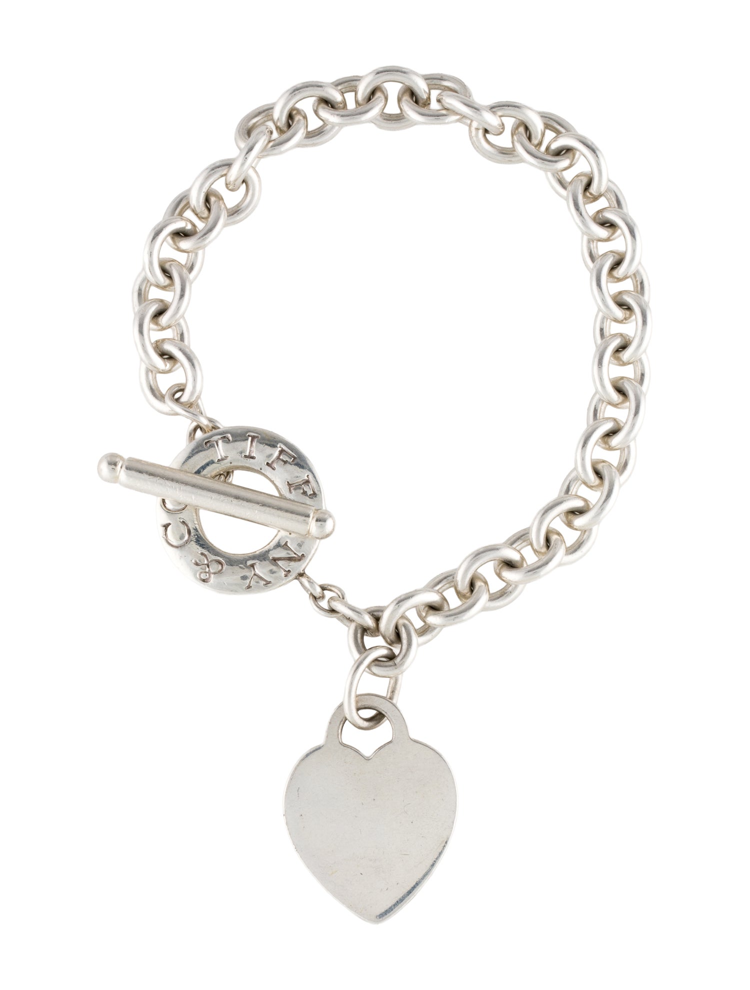 Tiffany & Co. Heart Tag Toggle Bracelet