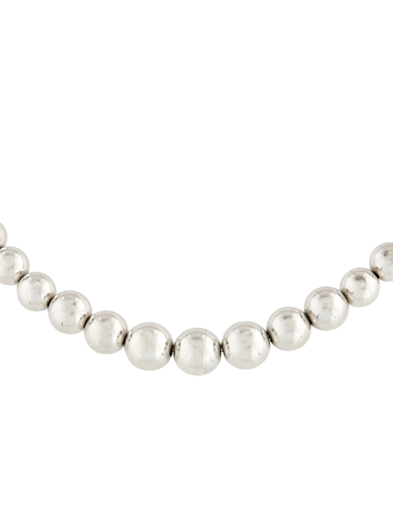 Tiffany & Co. Graduated Ball Necklace