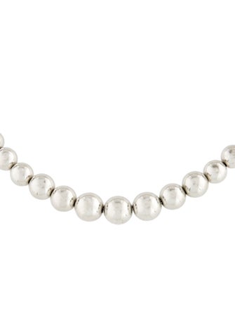 Tiffany & Co. Graduated Ball Necklace