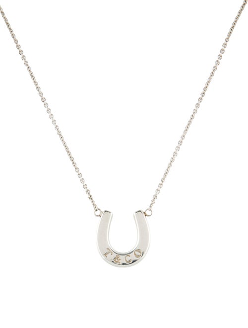 Tiffany & Co. Horseshoe Pendant Necklace