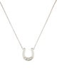 Tiffany & Co. Horseshoe Pendant Necklace