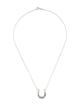 Tiffany & Co. Horseshoe Pendant Necklace