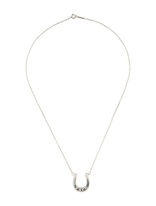 Tiffany & Co. Horseshoe Pendant Necklace