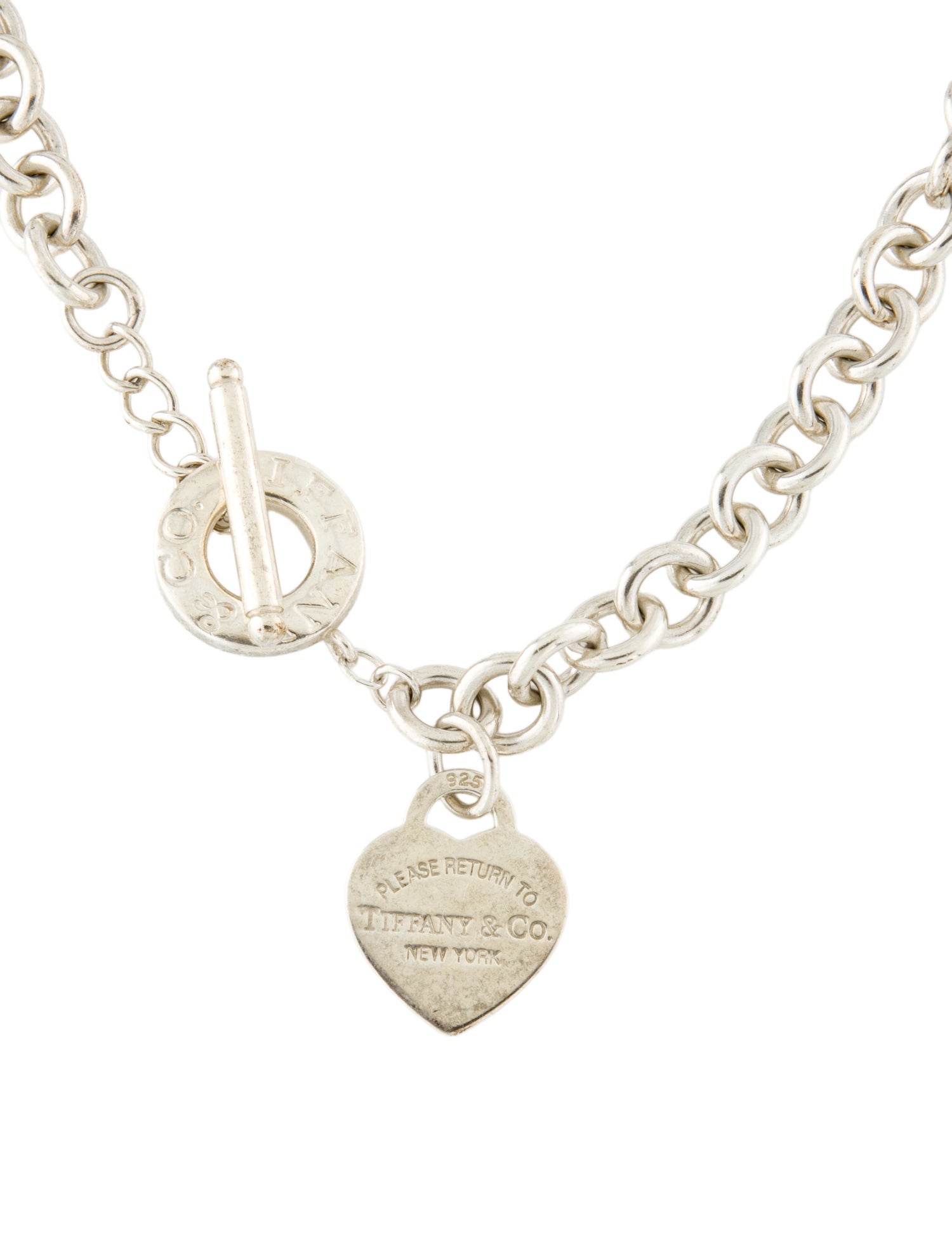 Tiffany & Co. Heart Tag Toggle Necklace