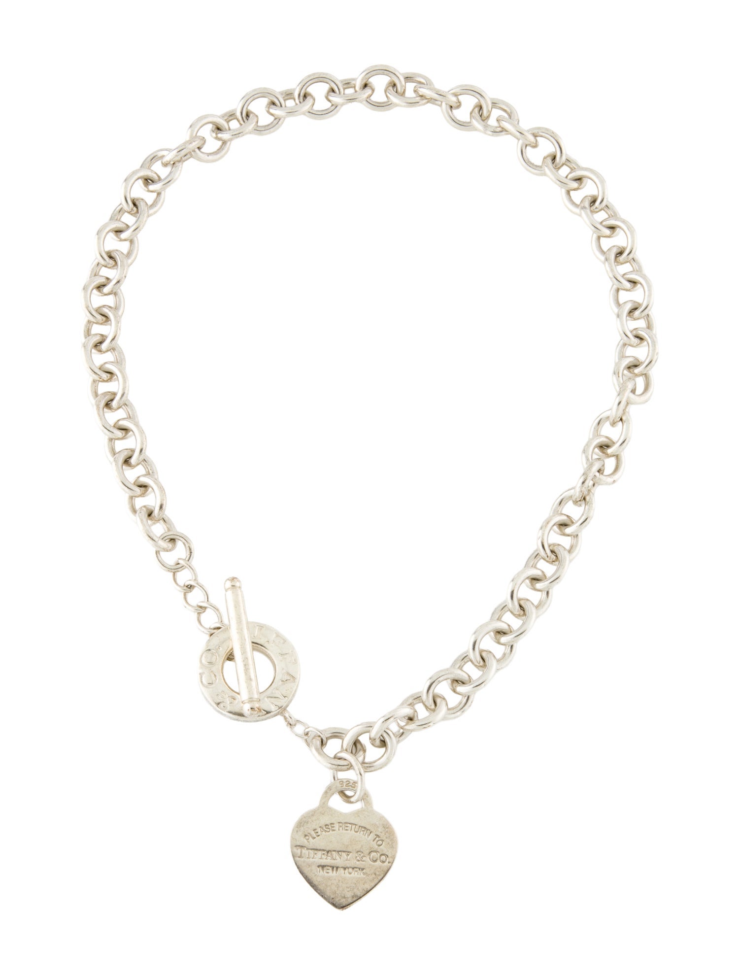 Tiffany & Co. Heart Tag Toggle Necklace