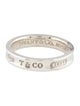 Tiffany & Co. 1837 Narrow Band Ring