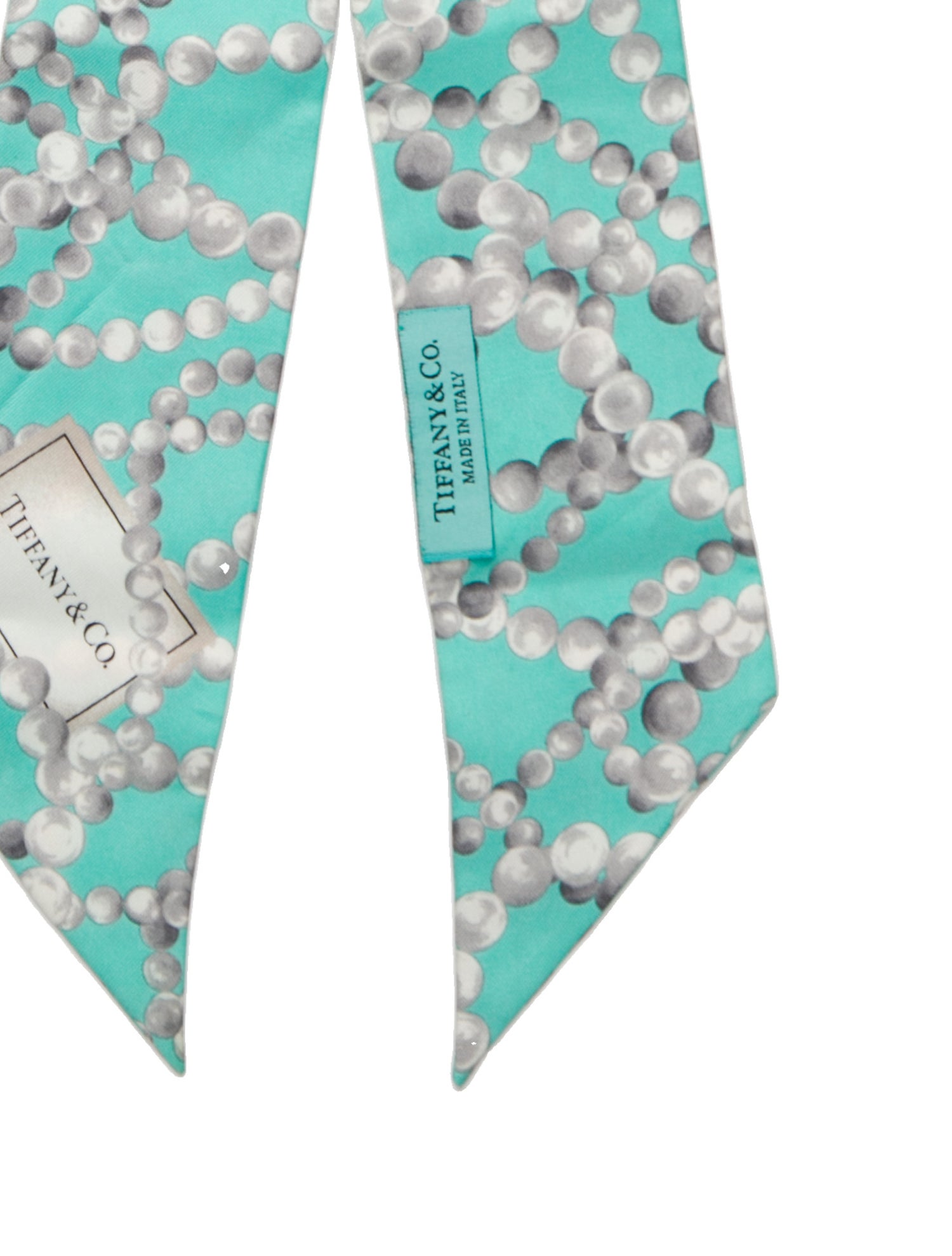 Tiffany & Co. Silk Floral Print Scarf