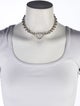 Tiffany & Co. Open Heart Clasp Link Choker Necklace