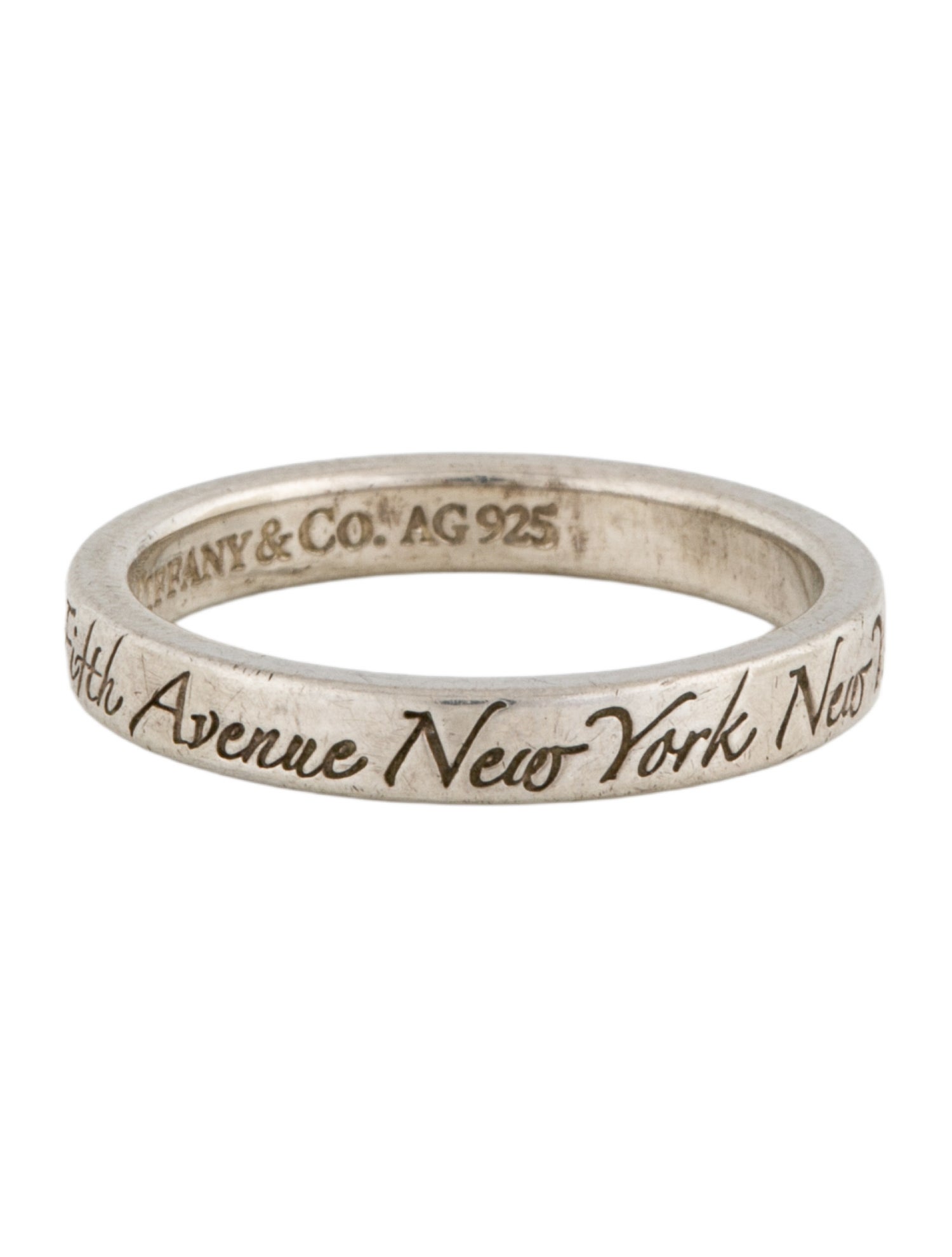 Tiffany & Co. Notes Band Ring