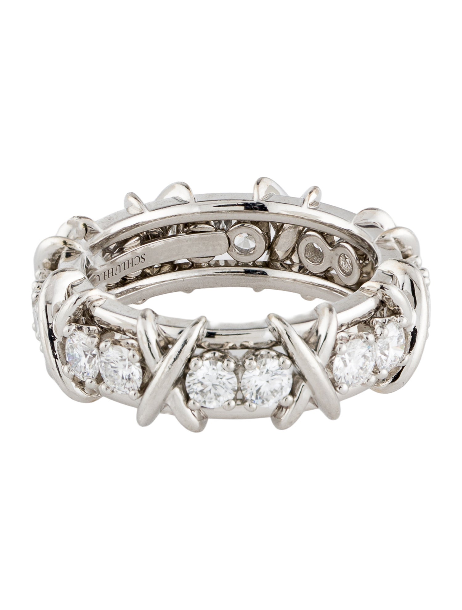 Tiffany & Co. Diamond Sixteen Stone Ring