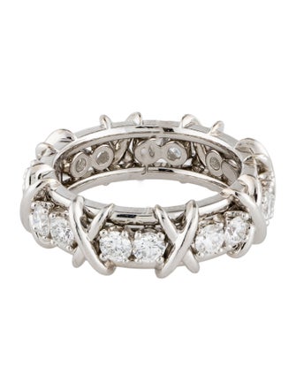 Tiffany & Co. Diamond Sixteen Stone Ring