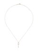 Tiffany & Co. Mini Clover Key Pendant Necklace