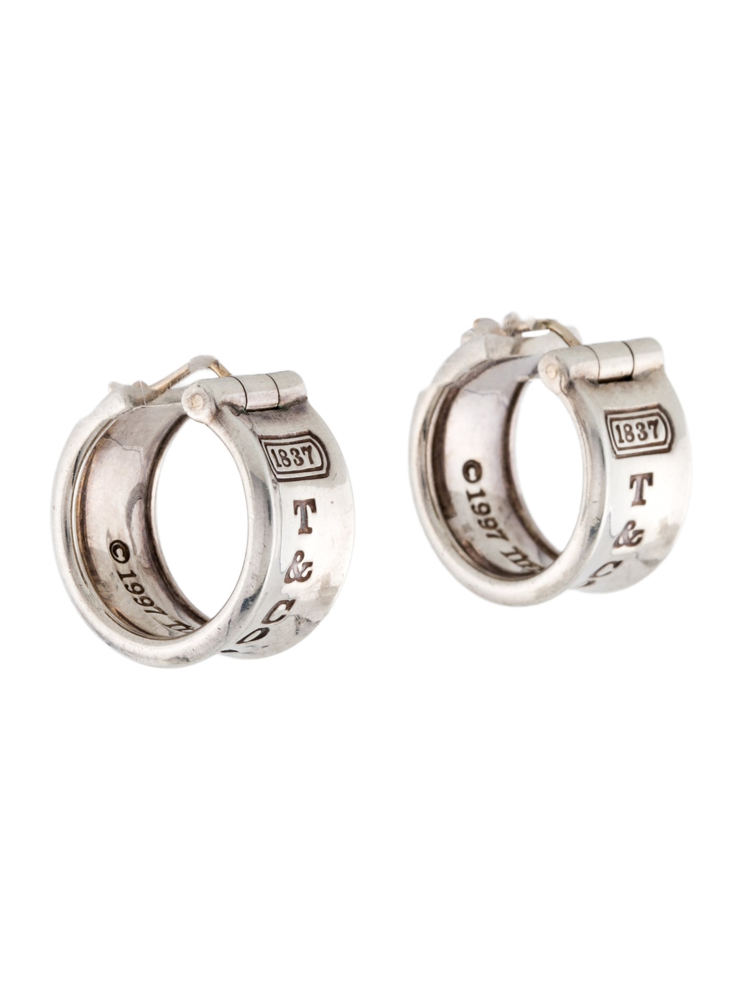Tiffany & Co. 1837® Wide Hoop Earrings