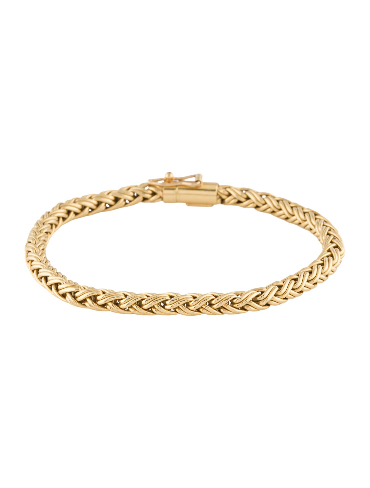 Tiffany & Co. 18K Woven Chain Bracelet