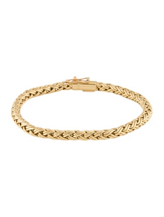 Tiffany & Co. 18K Woven Chain Bracelet