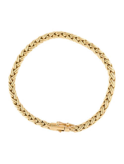 Tiffany & Co. 18K Woven Chain Bracelet