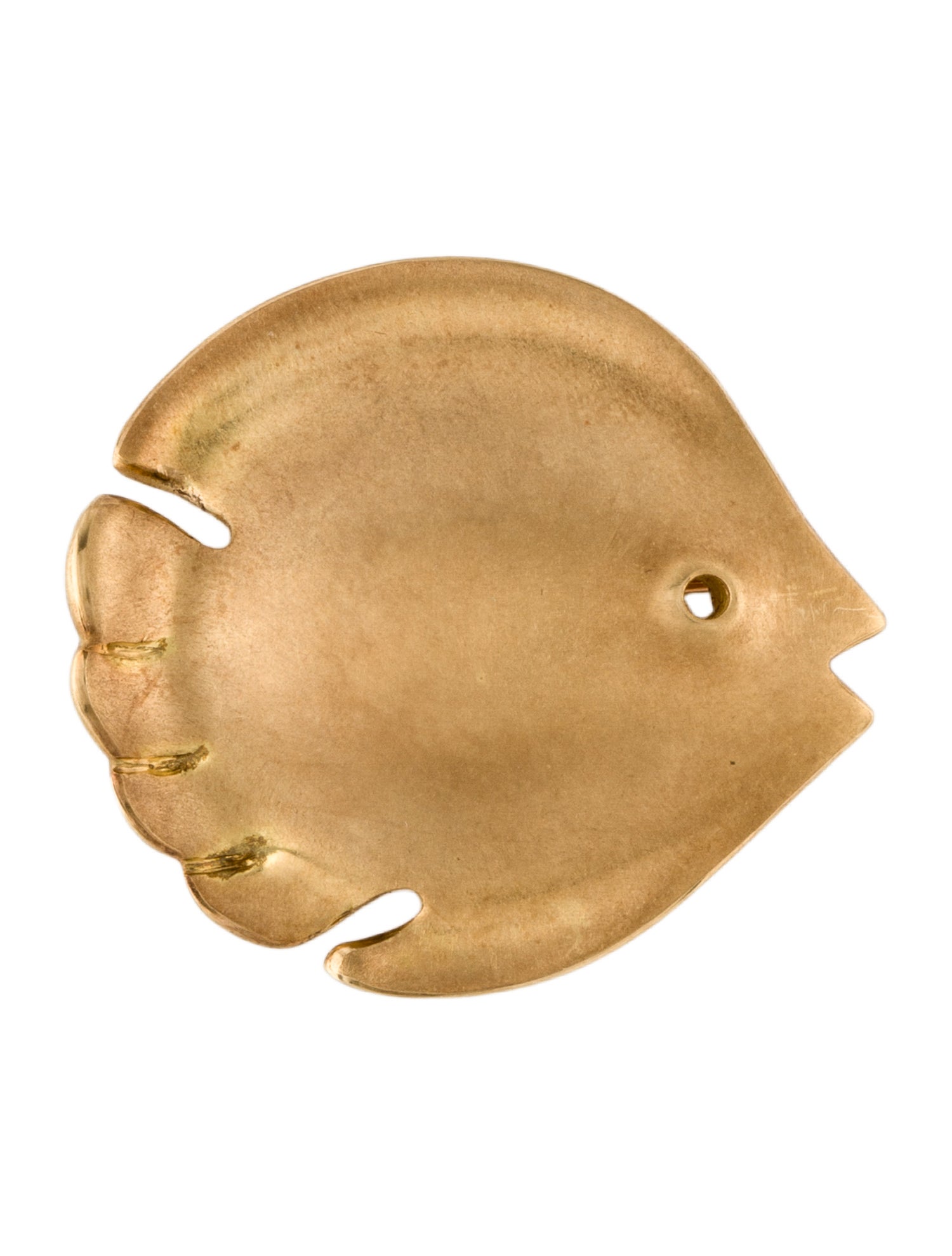 Tiffany & Co. Vintage 18K Fish Pin Brooch