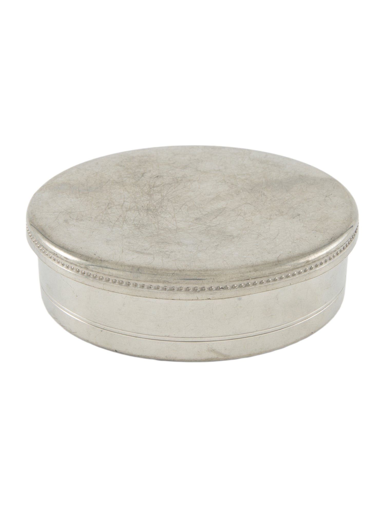 Tiffany & Co. Handcrafted Pewter Catchall Box