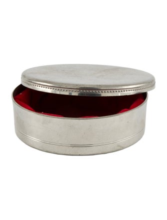 Tiffany & Co. Handcrafted Pewter Catchall Box