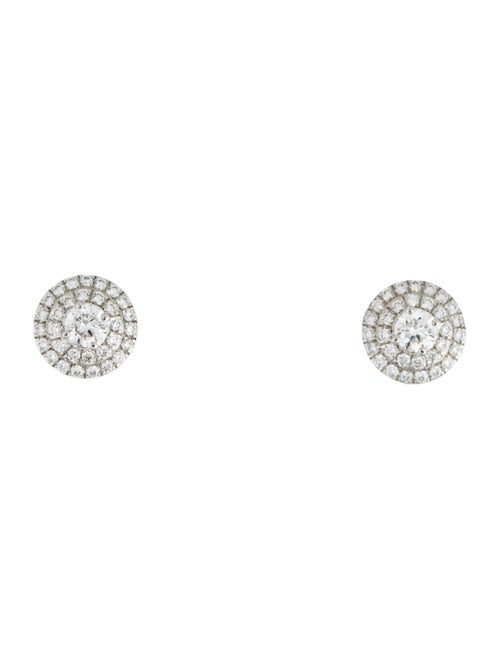Tiffany & Co. Platinum Diamond Soleste® Stud Earrings