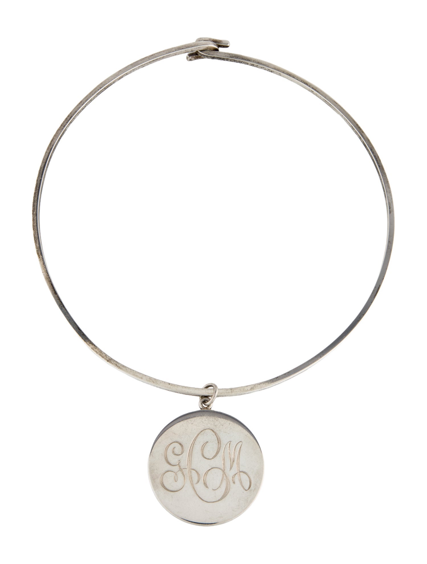 Tiffany & Co. Vintage Monogram Collar Necklace