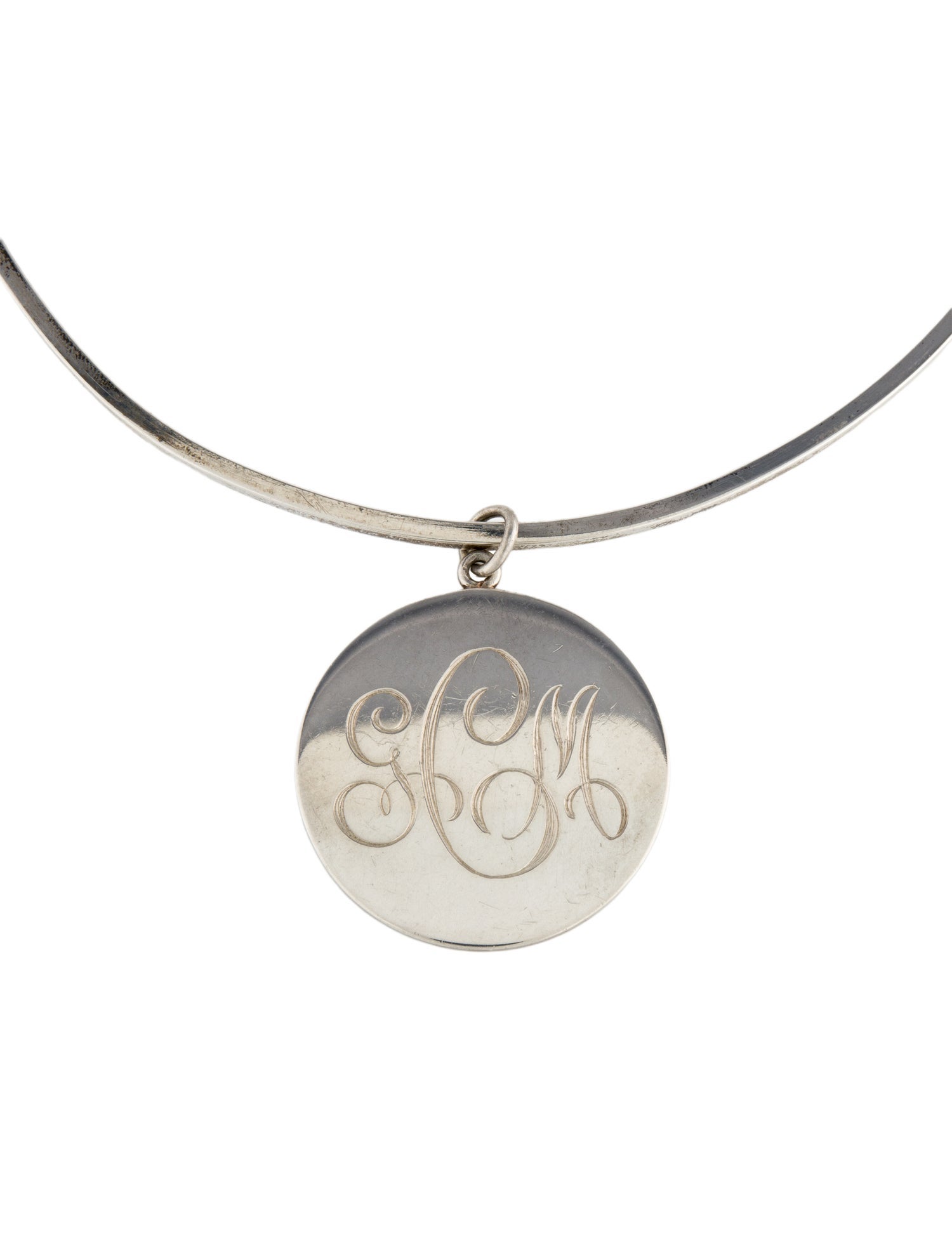 Tiffany & Co. Vintage Monogram Collar Necklace