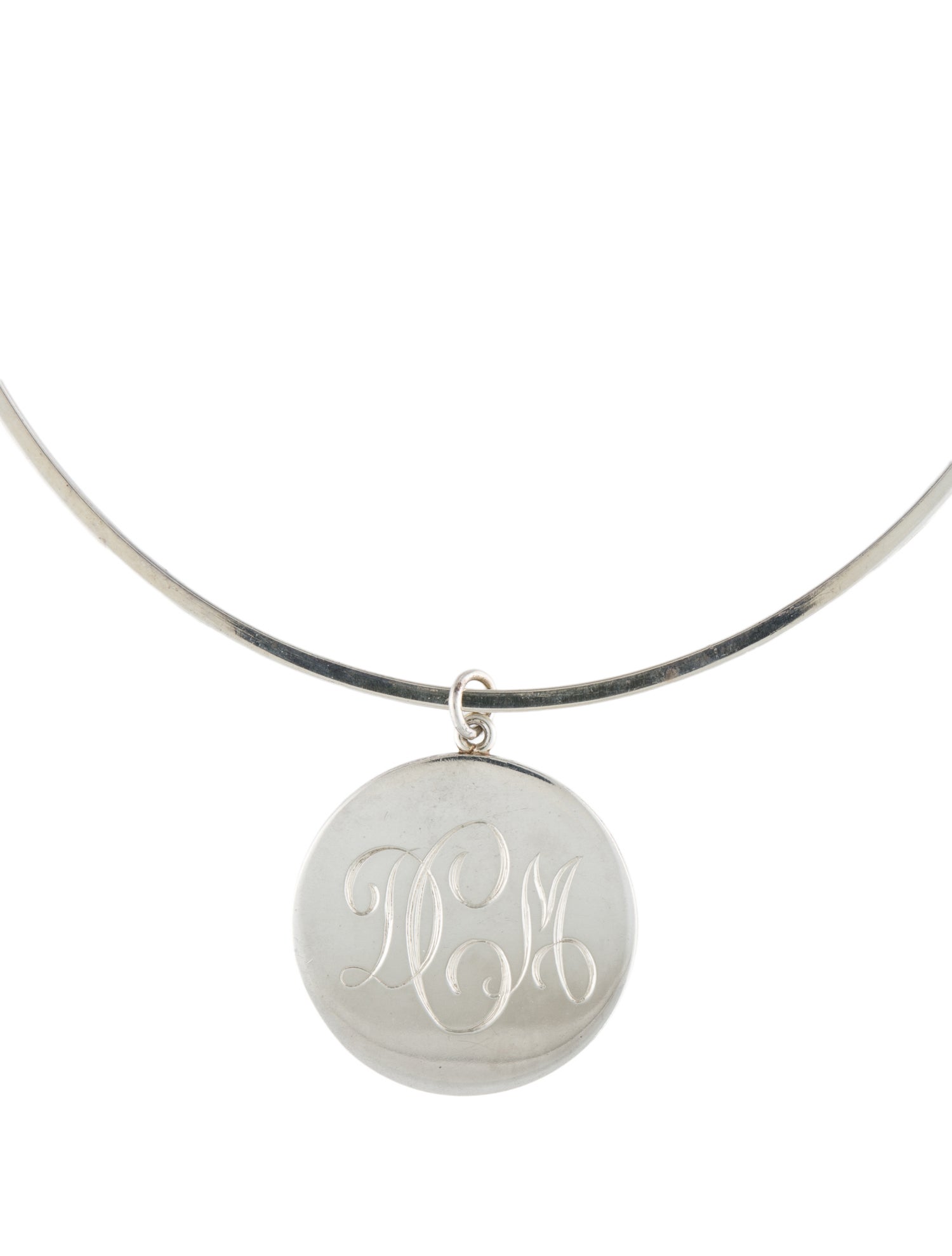 Tiffany & Co. Vintage Monogram Collar Necklace