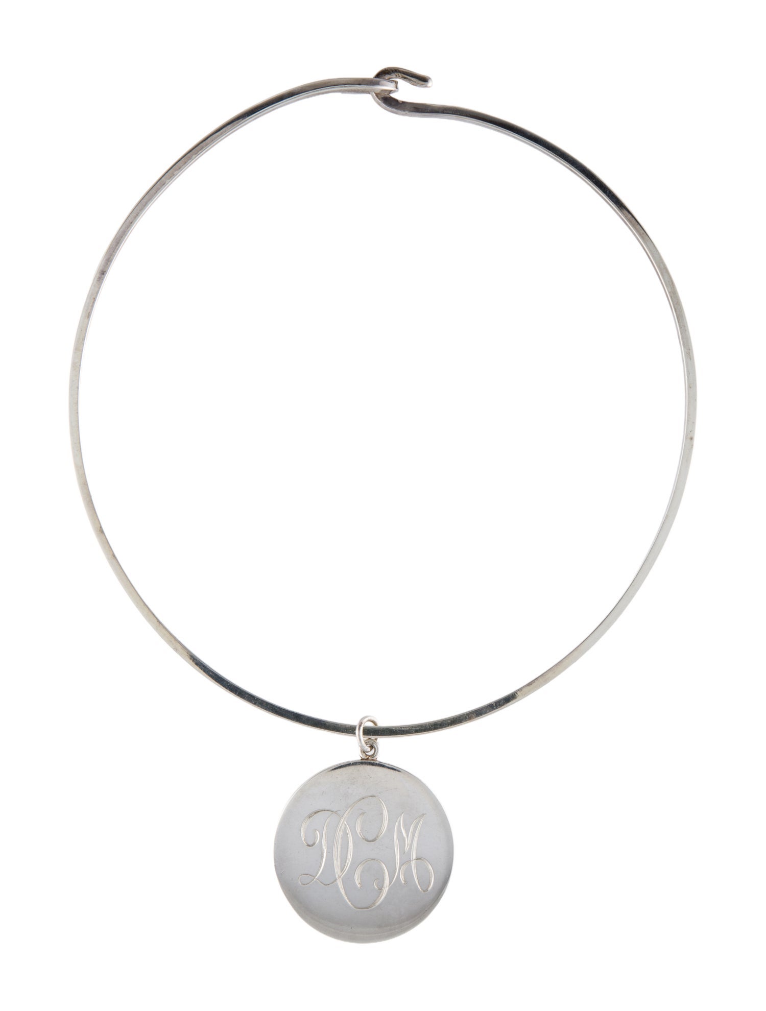 Tiffany & Co. Vintage Monogram Collar Necklace