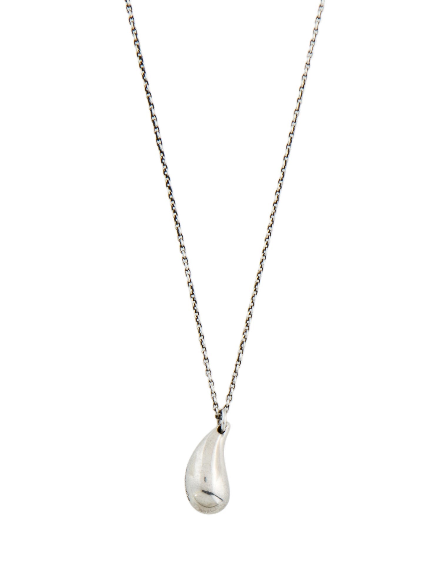 Tiffany & Co. Teardrop Pendant Necklace