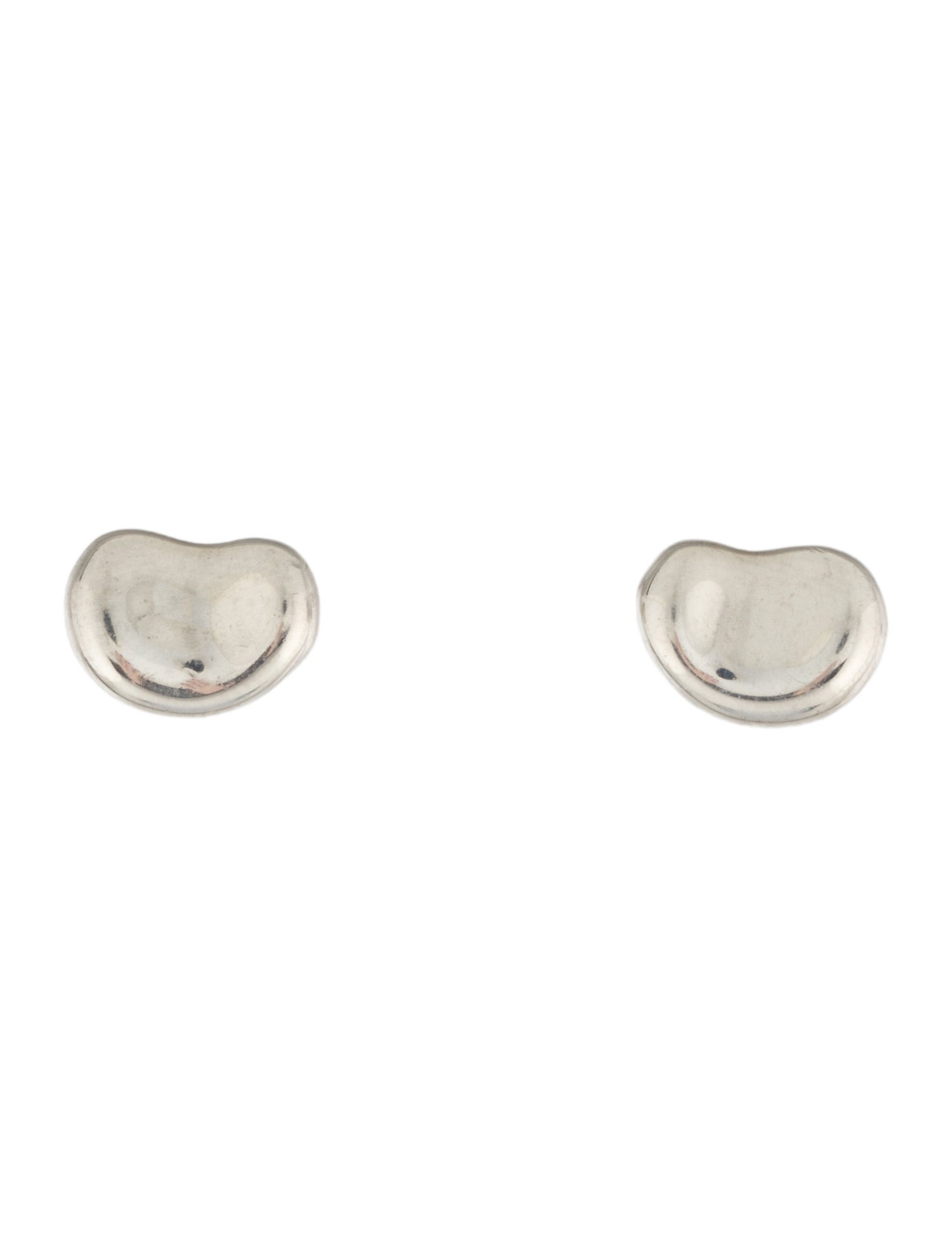 Tiffany & Co. Vintage Bean Design Stud Earrings