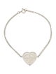 Tiffany & Co. Diamond Heart Double Chain Bracelet