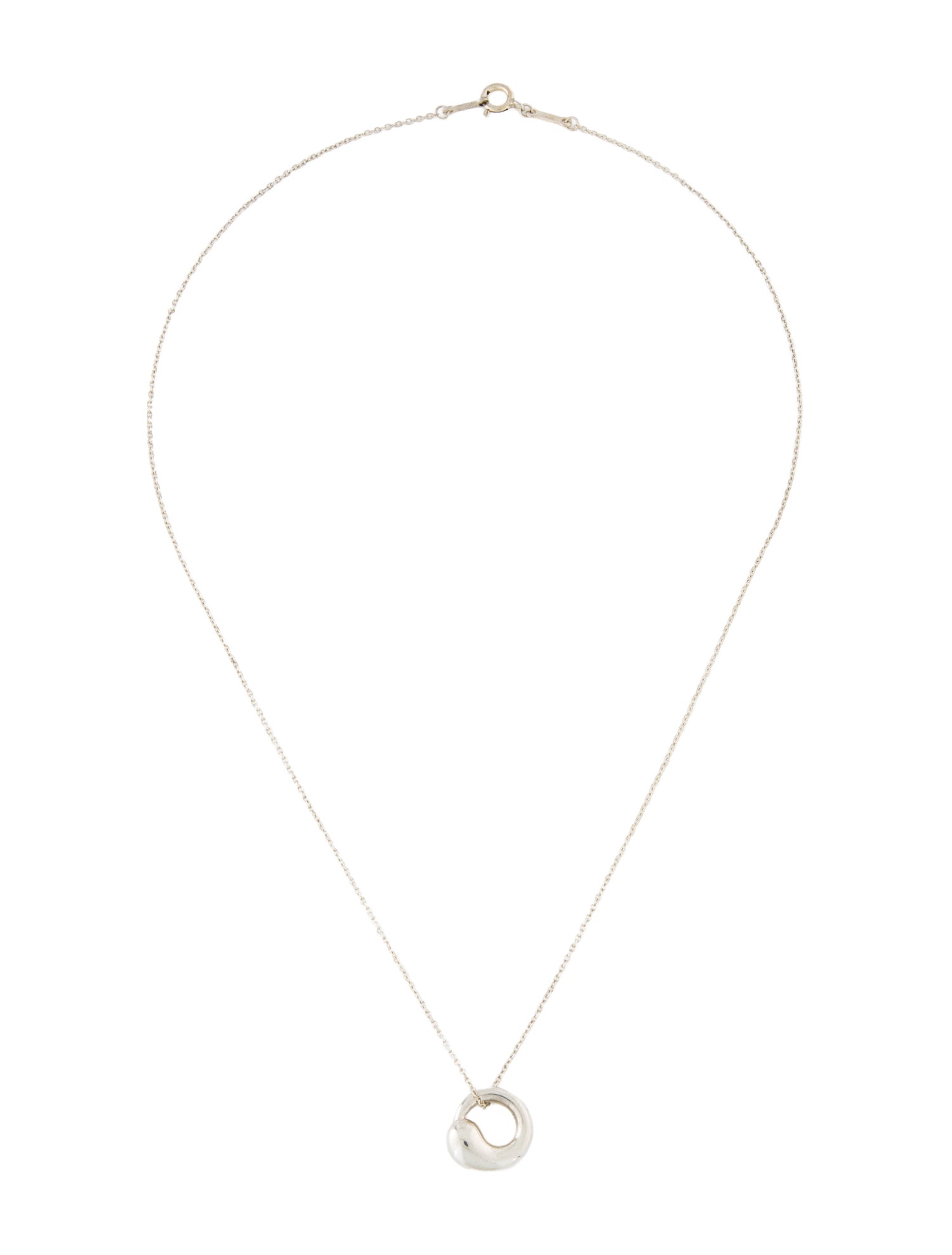 Tiffany & Co. Eternal Circle Pendant Necklace
