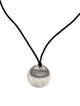Tiffany & Co. Round Pendant Cord Necklace