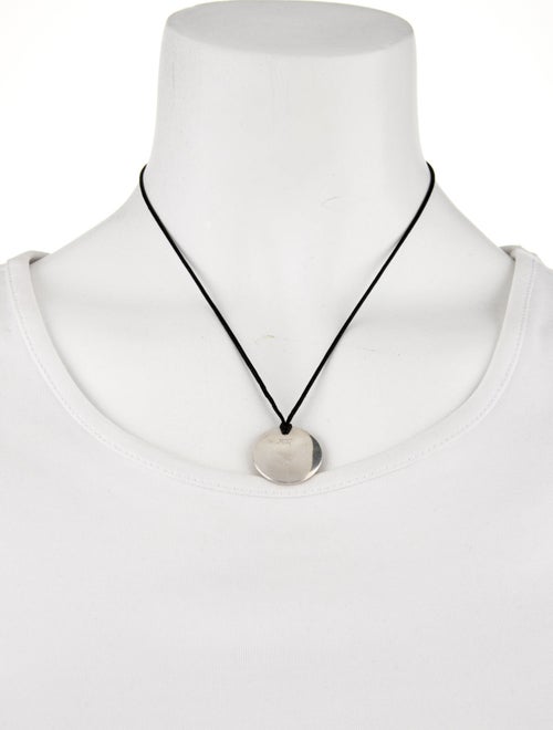 Tiffany & Co. Round Pendant Cord Necklace