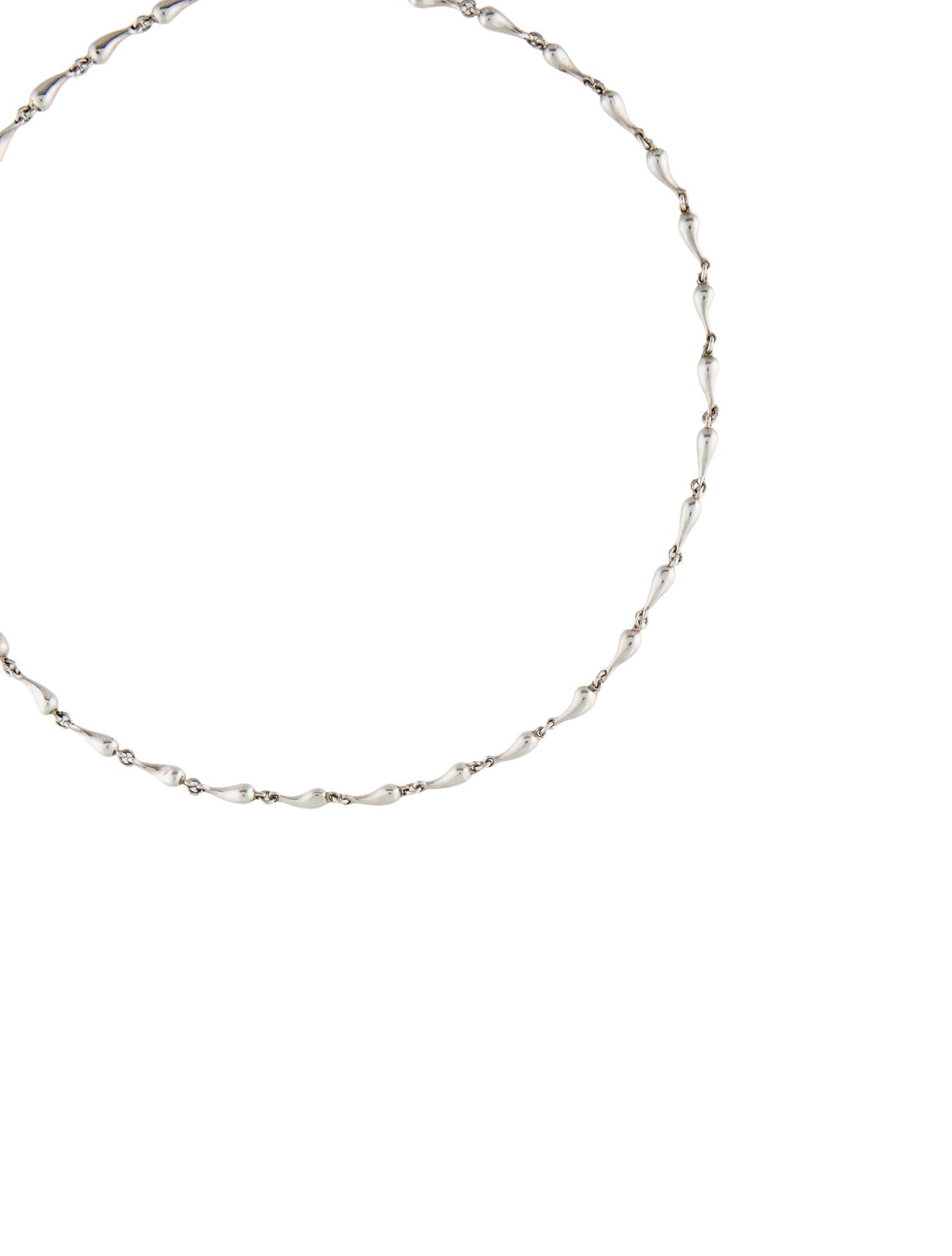 Tiffany & Co. Teardrop Link Collar Necklace