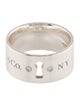 Tiffany & Co. Diamond Key Hole Wide Band